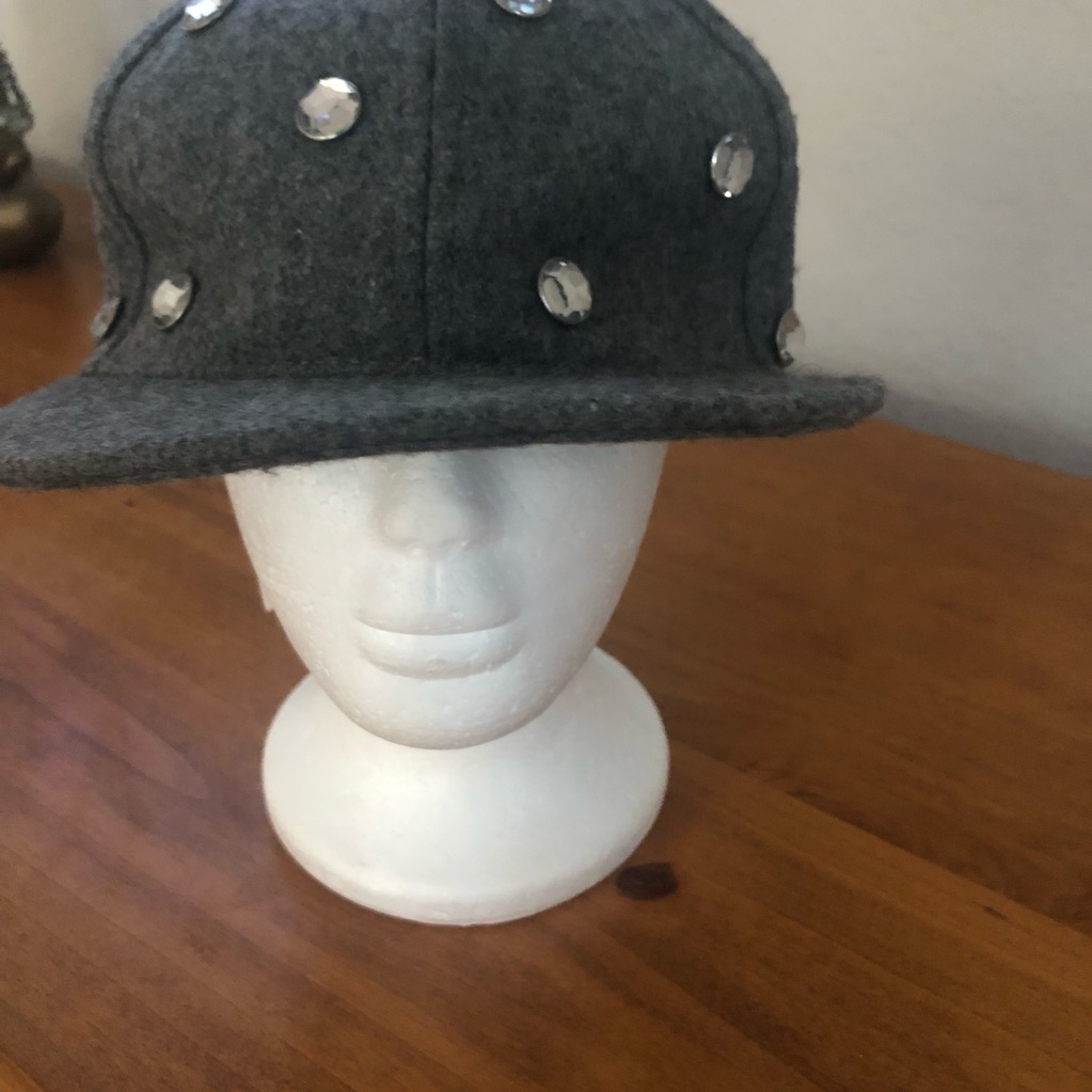 Nwt Trucker Wool Har With Gems